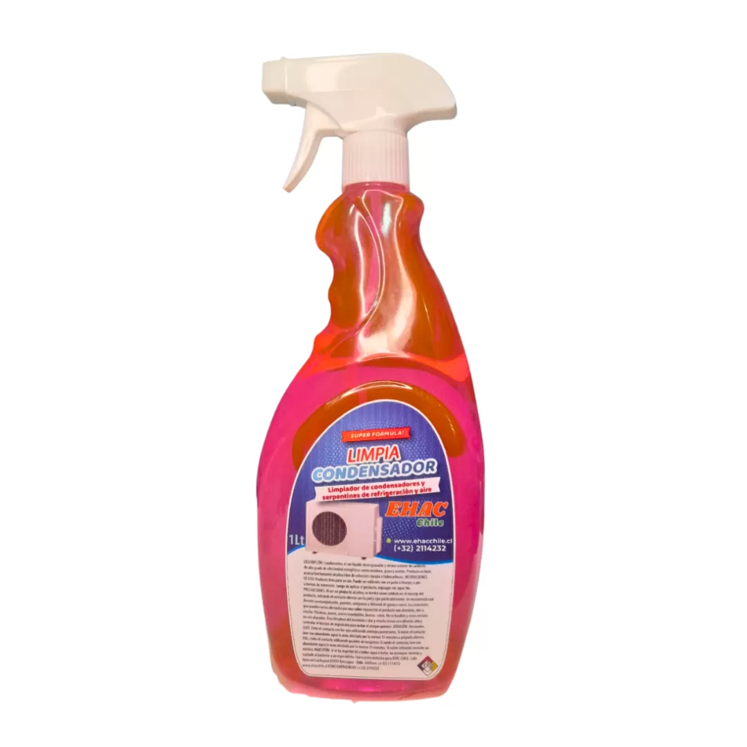 Limpiador de Condensador para Aire Acondicionado 1 Lts - EHAC CHILE